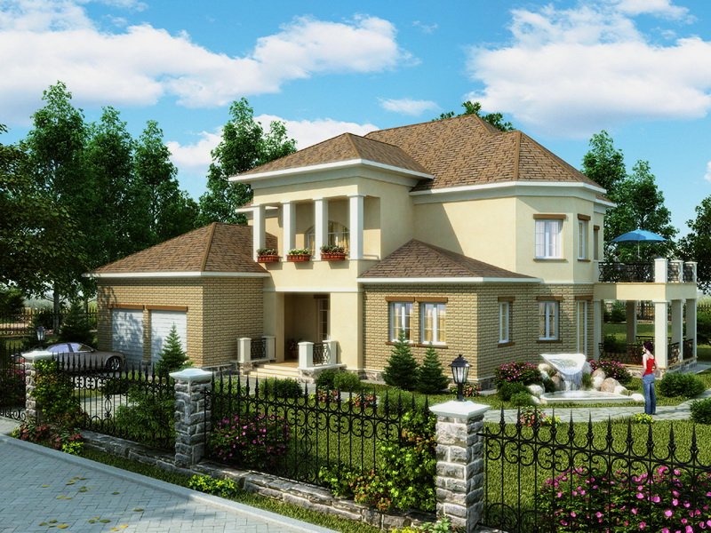 Продажа домов Алматы - красивый дом