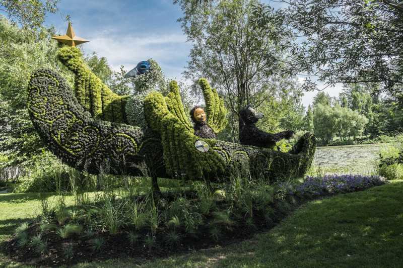 Зеленые скульптуры Монреаля