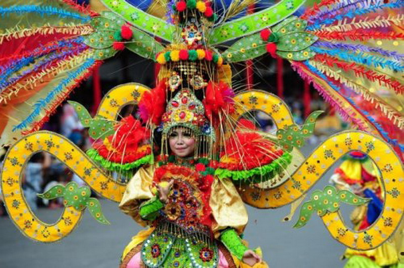Индонезийский карнавал моды